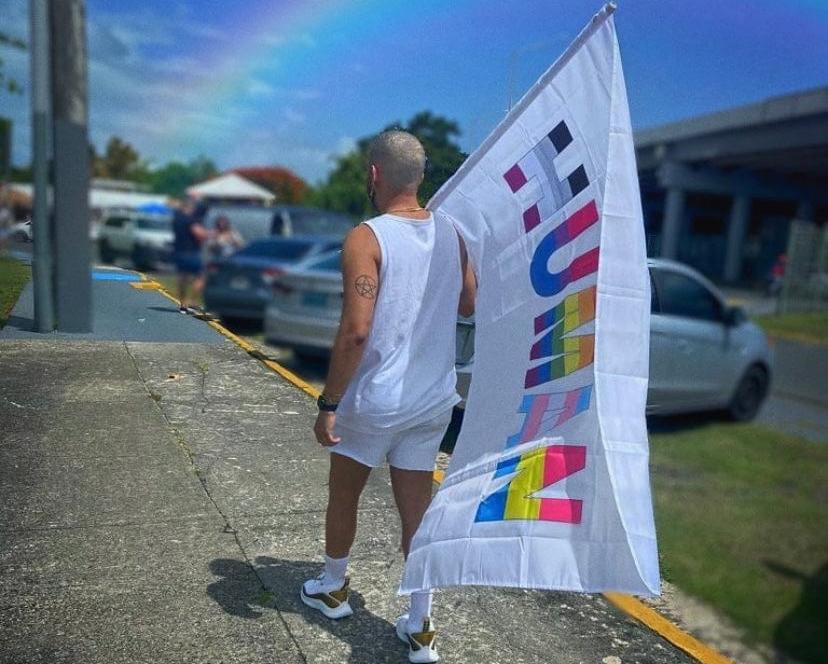 We’re All Human Flag - Pride Palace