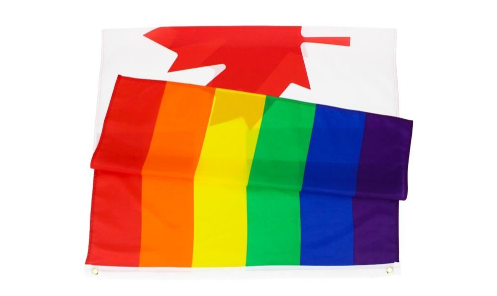 LGBTQ+ Canadian Flag - Pride Palace