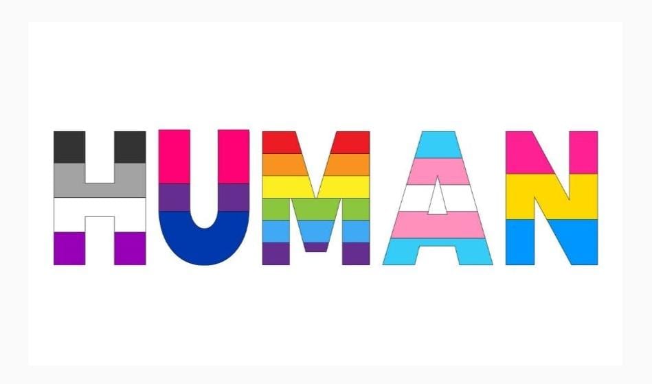 We’re All Human Flag